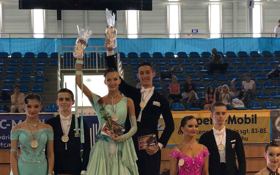 Táncos érmek, helyezések Szegeden