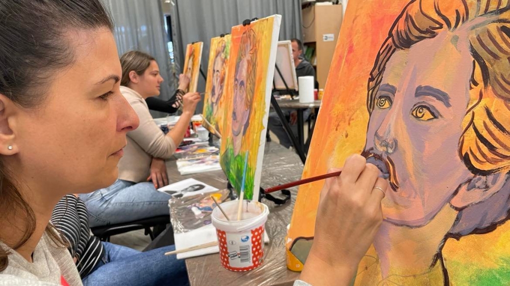 Petőfi-portrék készültek Sáli Levente útmutatásával