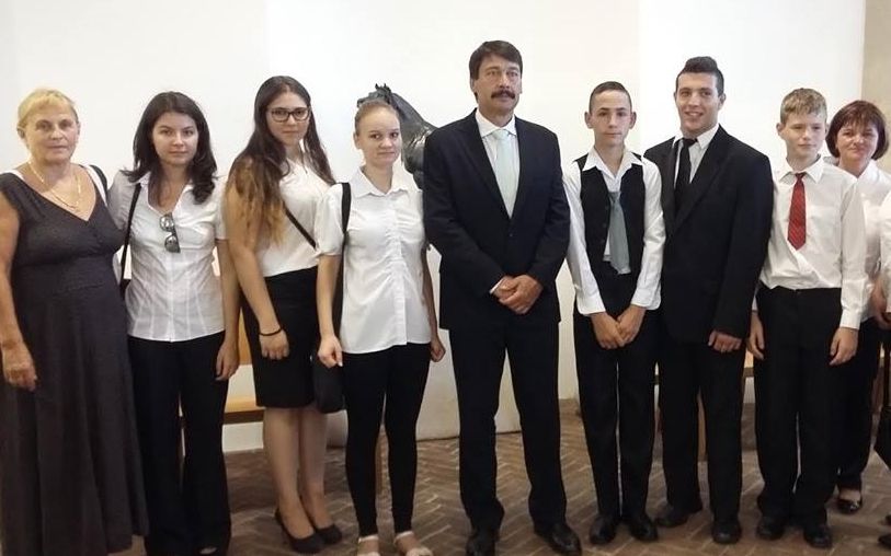 Olimpikonunk az államfőnél