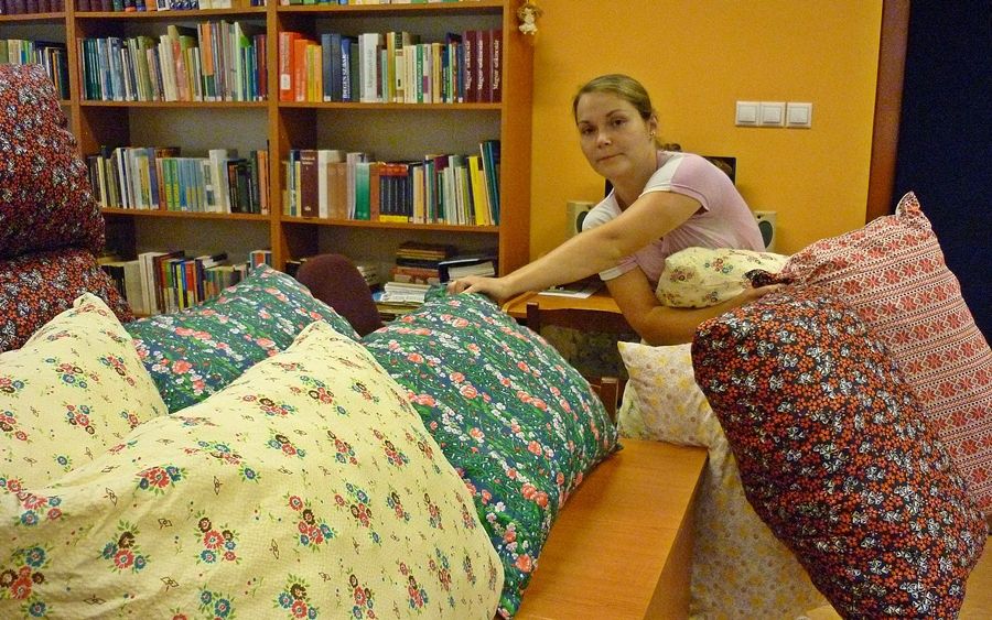 Új párnákon alszanak a kollégisták