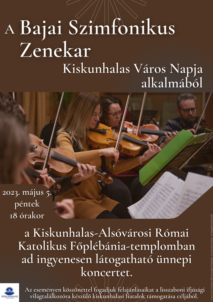 A Bajai Szimfonikus Zenekar koncertje