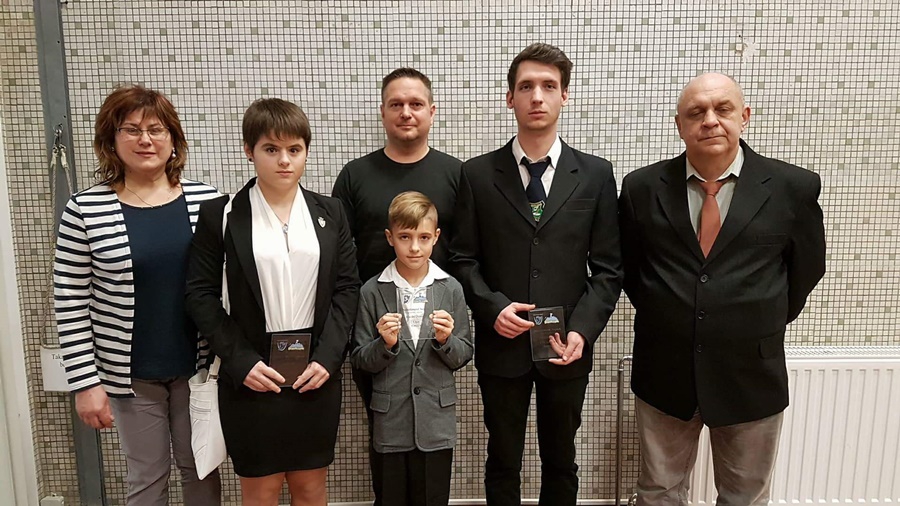 Diákolimpiai bajnokainkat köszöntötték