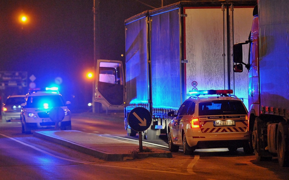 Óriásdugó volt a kamion miatt