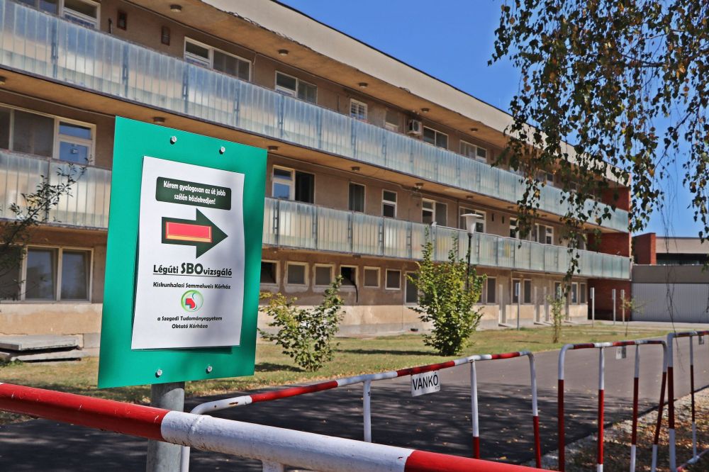 14 koronavírusos beteget ápolnak Halason