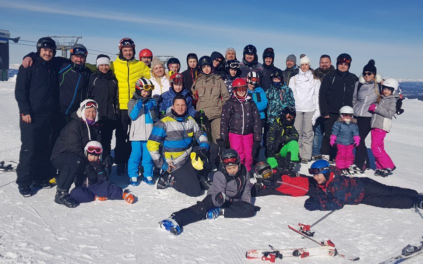 Központisok osztrák sítábora