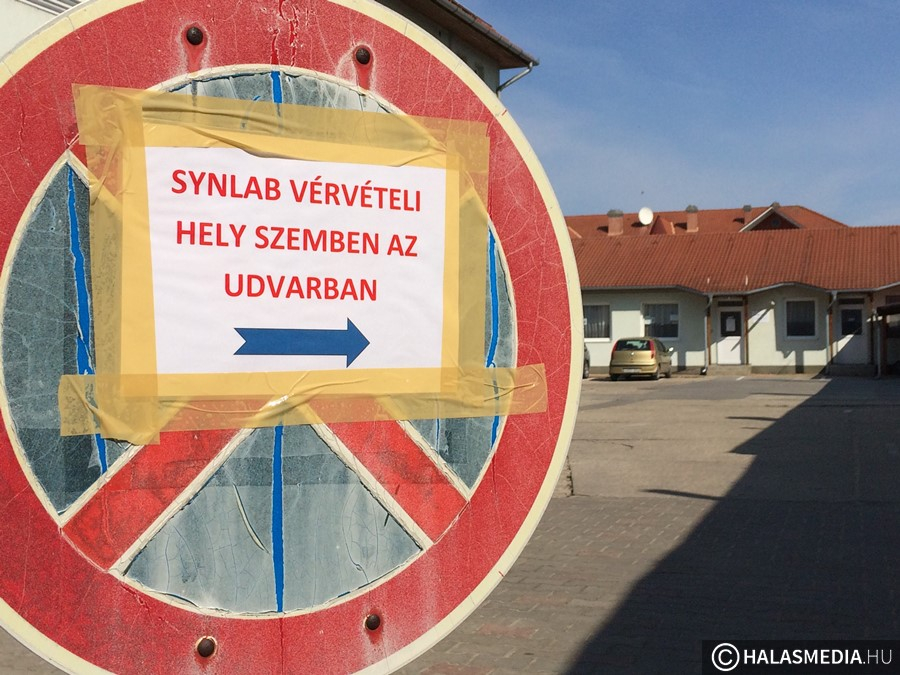 Új helyen a vérvétel