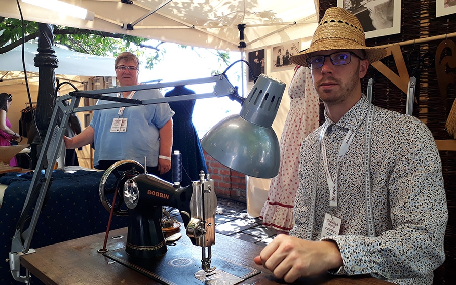 Nívódíj a halasi viseletkészítőnek a Budai Várban