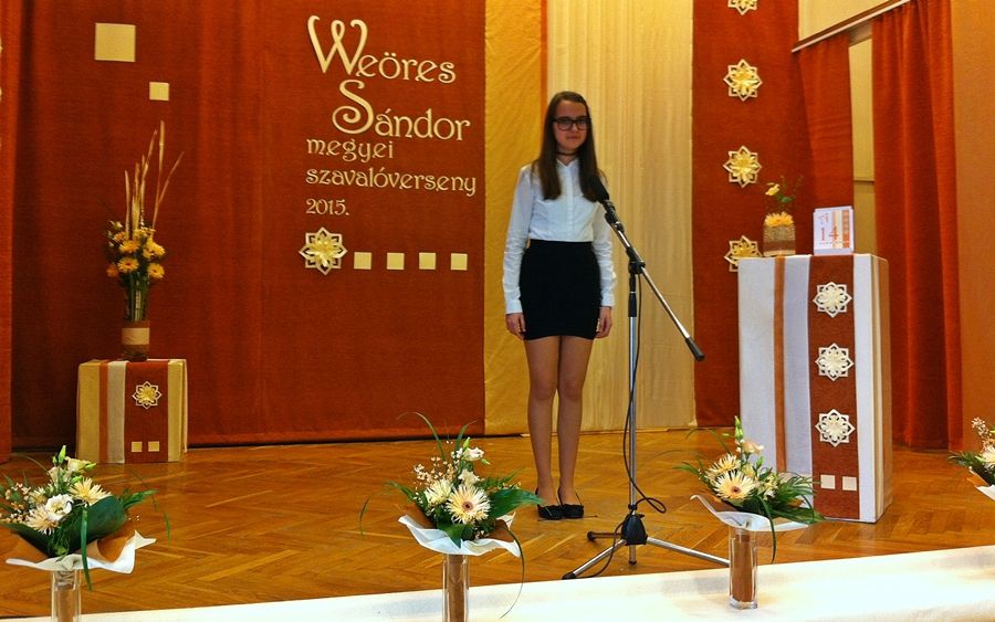 Megyei szavalóverseny a Központiban
