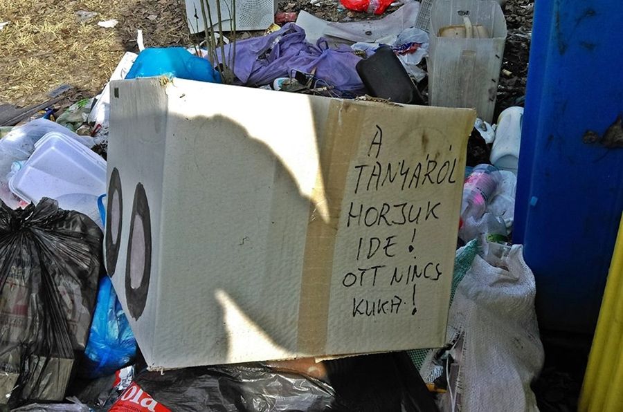 Lebukott a szemetelő