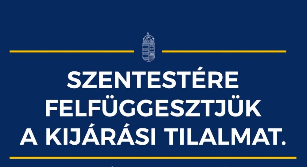 Felfüggesztik a kijárási tilalmat szentestére
