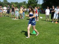 Tóparti party a tanév végén