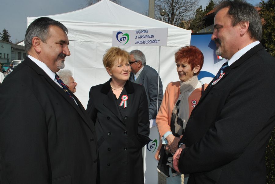 A halasiakkal ünnepelt Szili Katalin