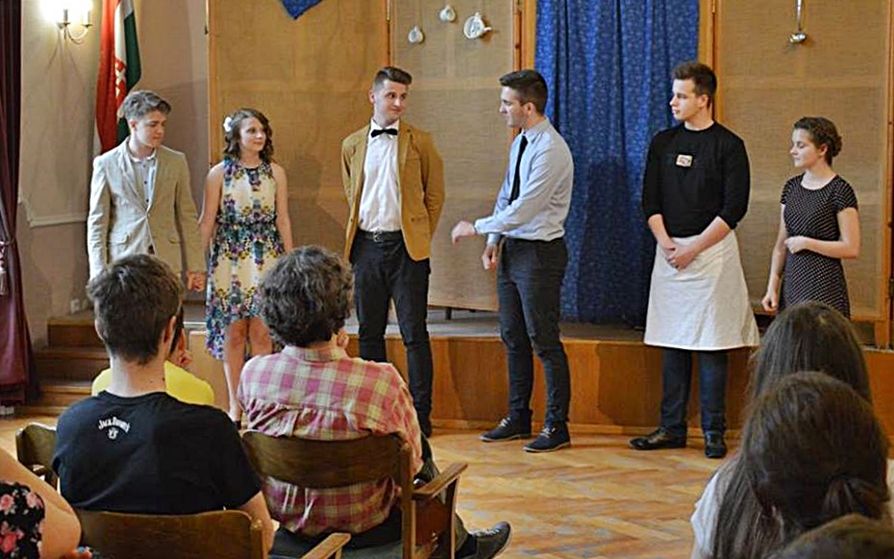 Diákszínjátszók szórakoztatták a publikumot