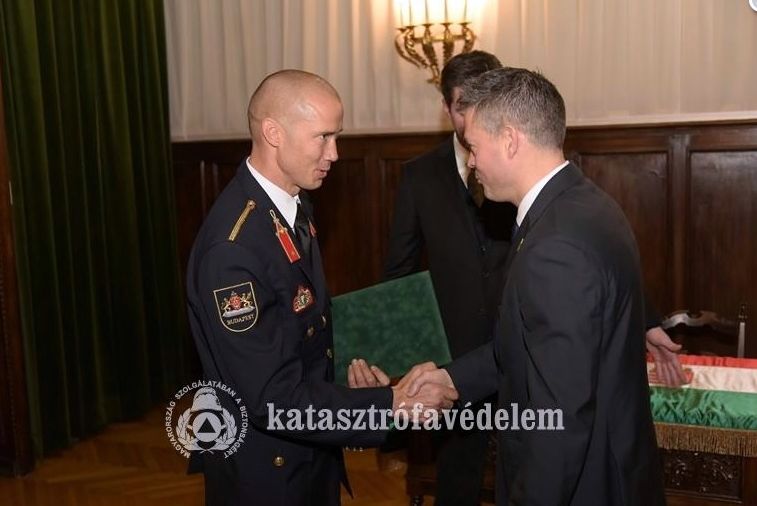 Szilárd az Év Rendvédelmi Munkatársa Józsefvárosban