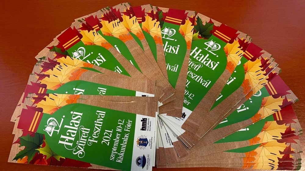 Megjelent a Szüreti Fesztivál programfüzete