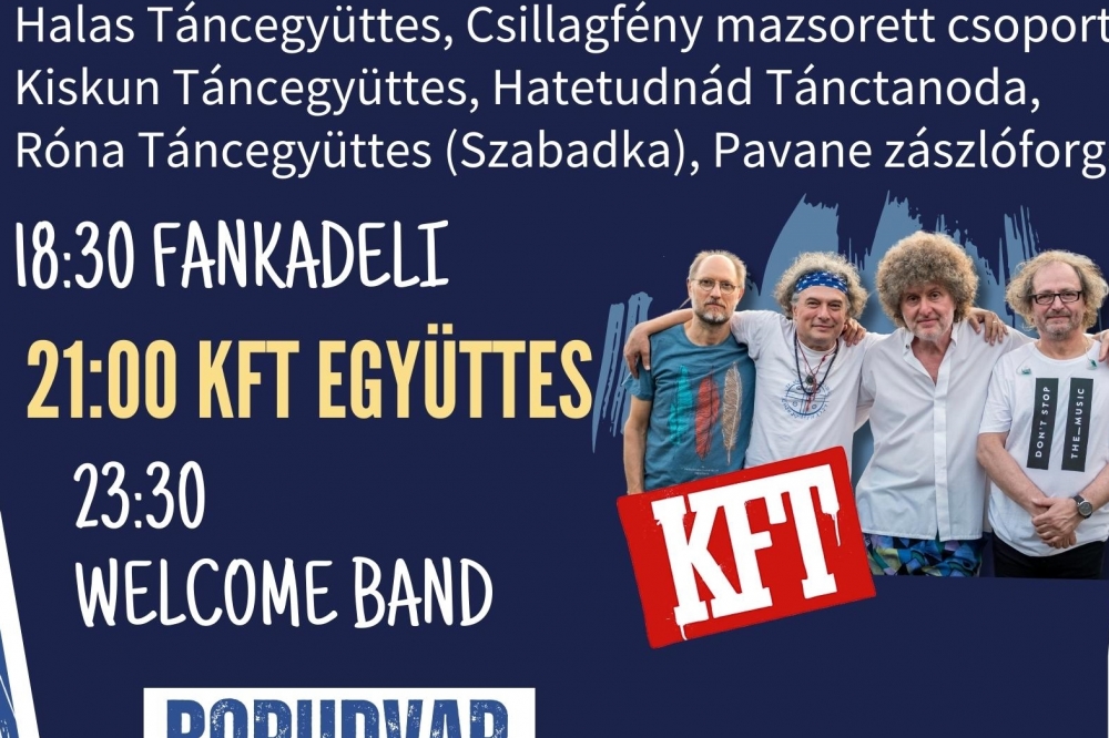 Íme, a 44. Szüreti Fesztivál részletes kínálata!