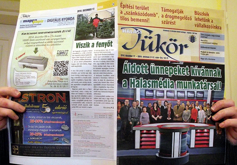 Tükör 24 oldalon, naptárral