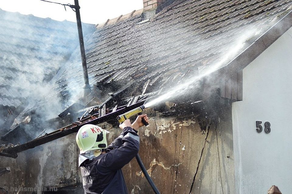 Egy sérült a délutáni tűzben