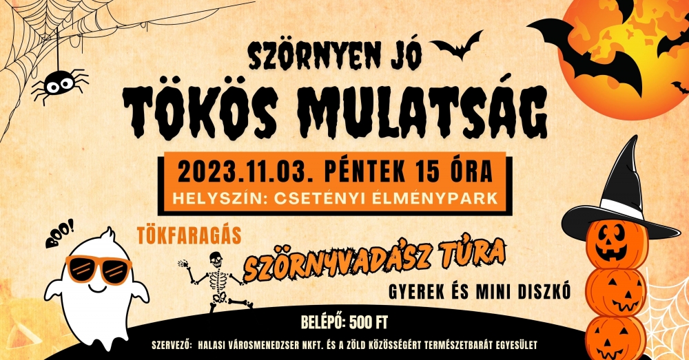 Szörnyen jó Tökös mulatság