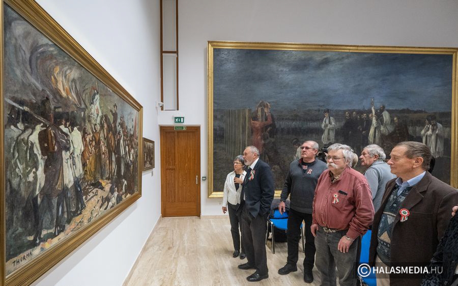 Immár a közönségé a szabadáságharcos Thorma kép (galéria)