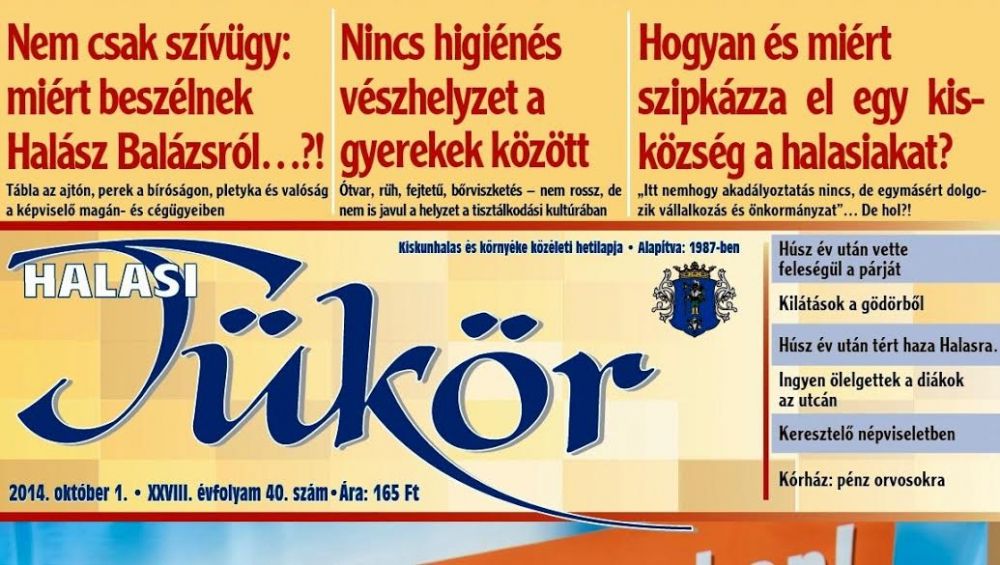 Tükröt tartottunk Halasnak