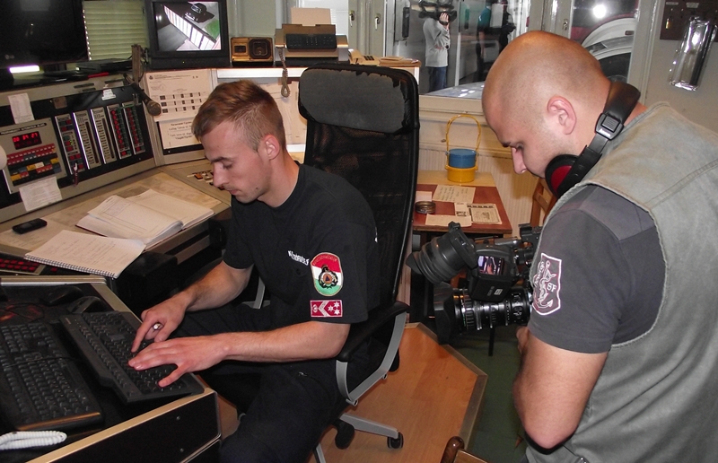 Kamera és drón követte tűzoltóinkat