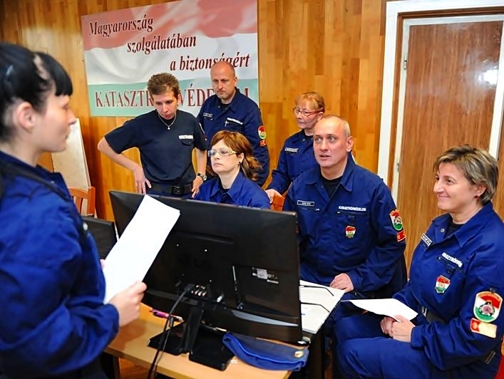 Gyakorolták a téli vészhelyzetet