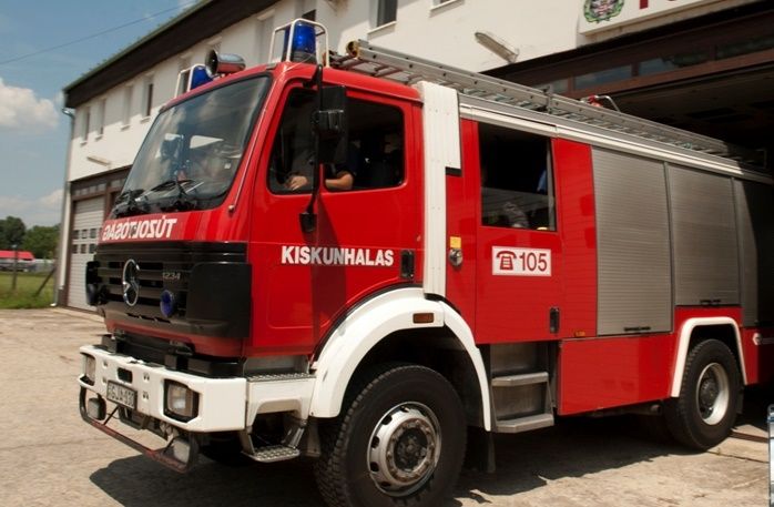 Tűz a Kertváros közelében