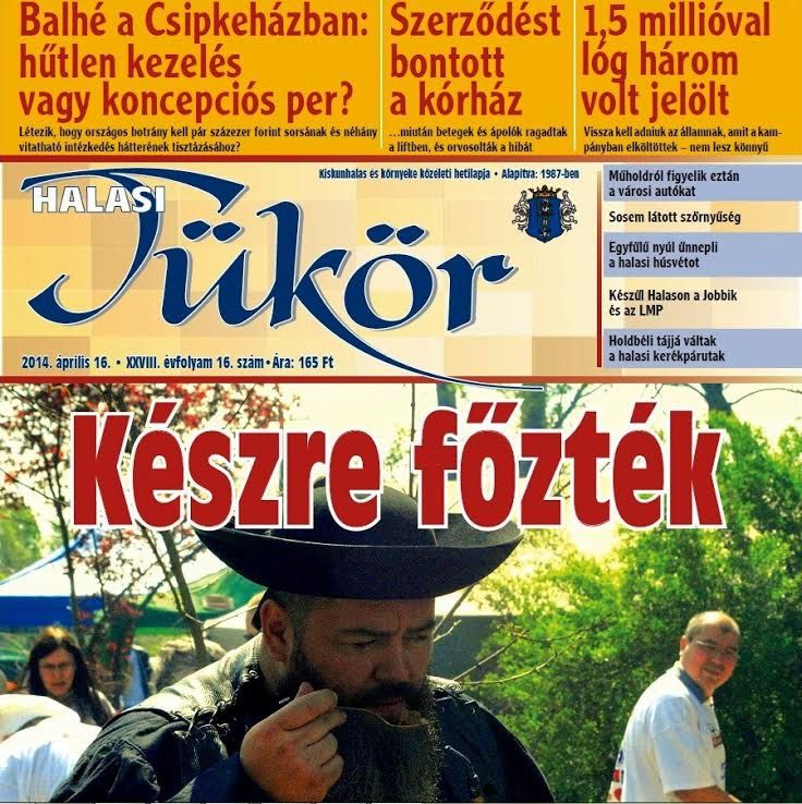 Íme a heti Tükrünk