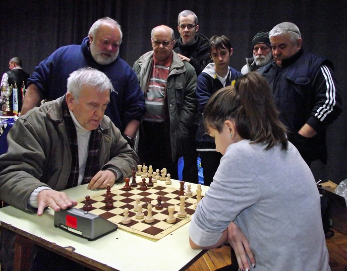 Trombitás újévi sakk