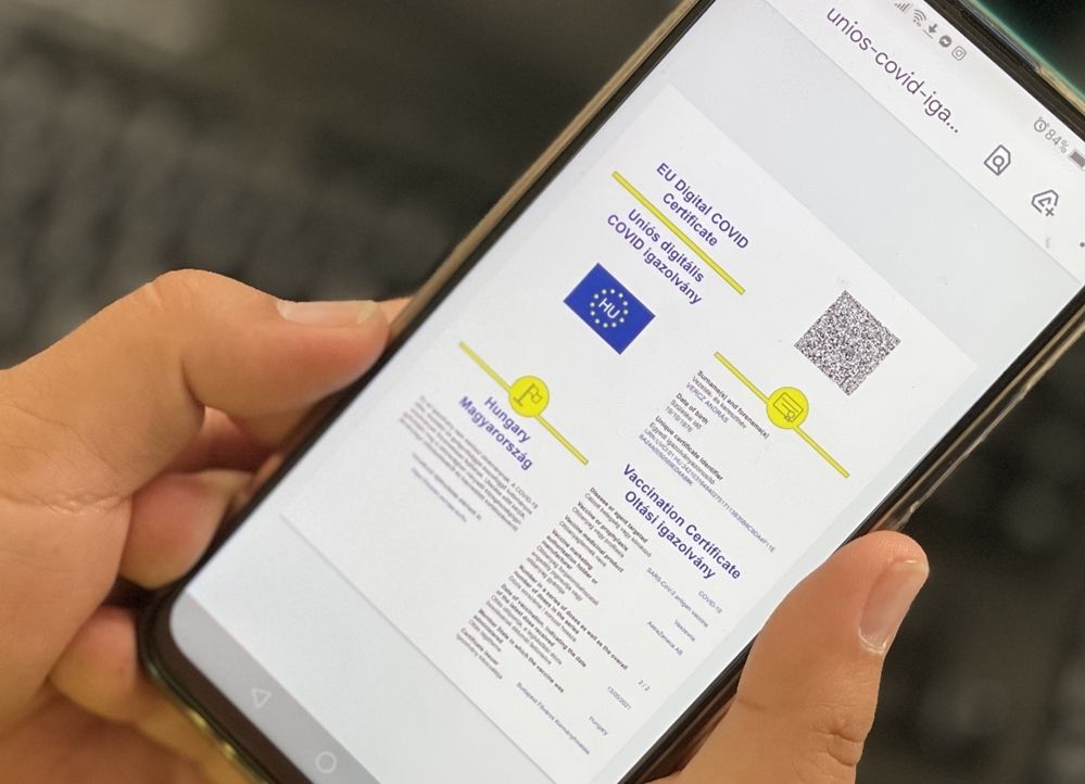 Tudnivalók az uniós oltási igazolásról