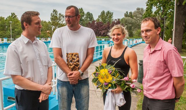 Ifi Európa-bajnokunk köszöntése