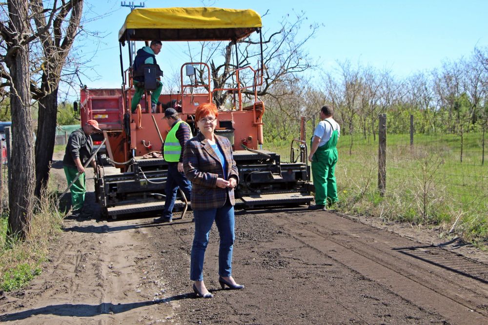 Útfelújítás a Szalai dűlőn