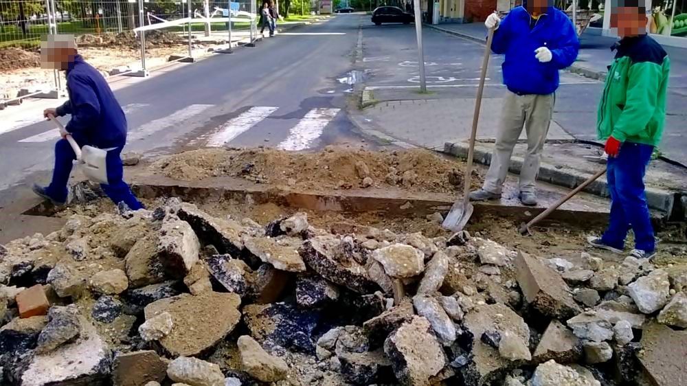 Útlezárások a városközpontban