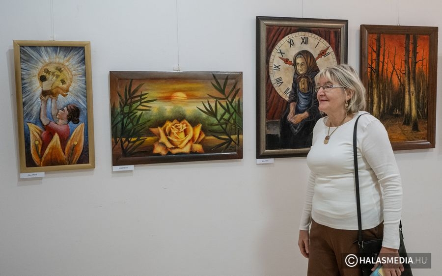 (►) Vajgel Pál életmű-kiállítás nyílt a Csipkeházban (galéria)