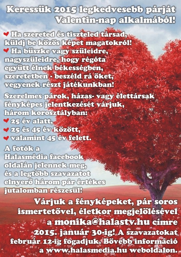 Keressük 2015 legkedvesebb párjait