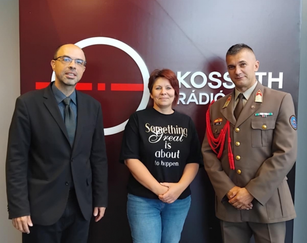 Végső István a Szent Koronáról beszélget a Kossuth Rádióban