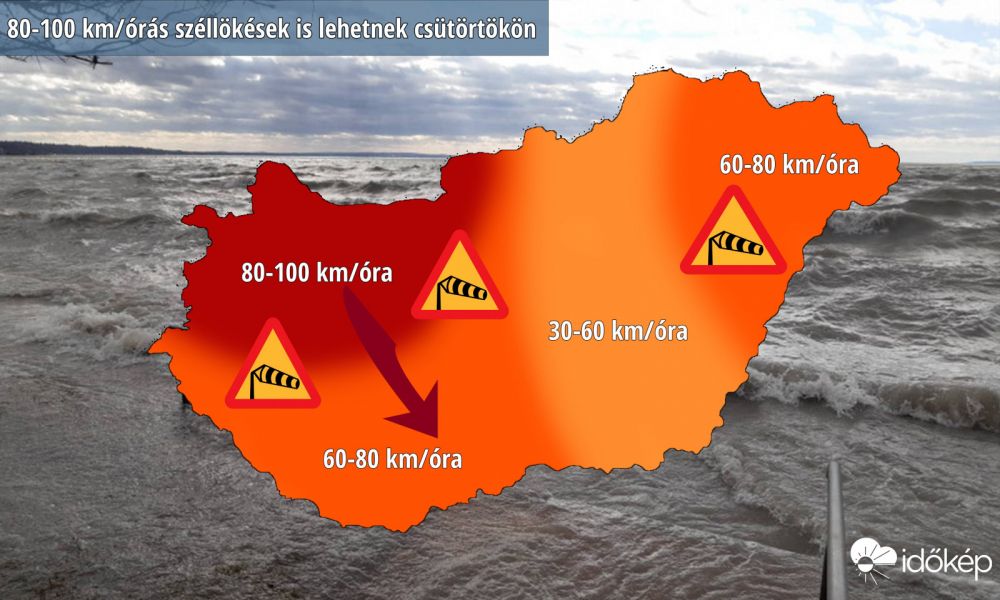 Szélre, havazásra figyelmeztetnek