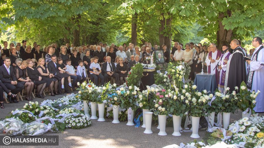 Végső búcsú dr. Viszmeg Sándortól (galéria)