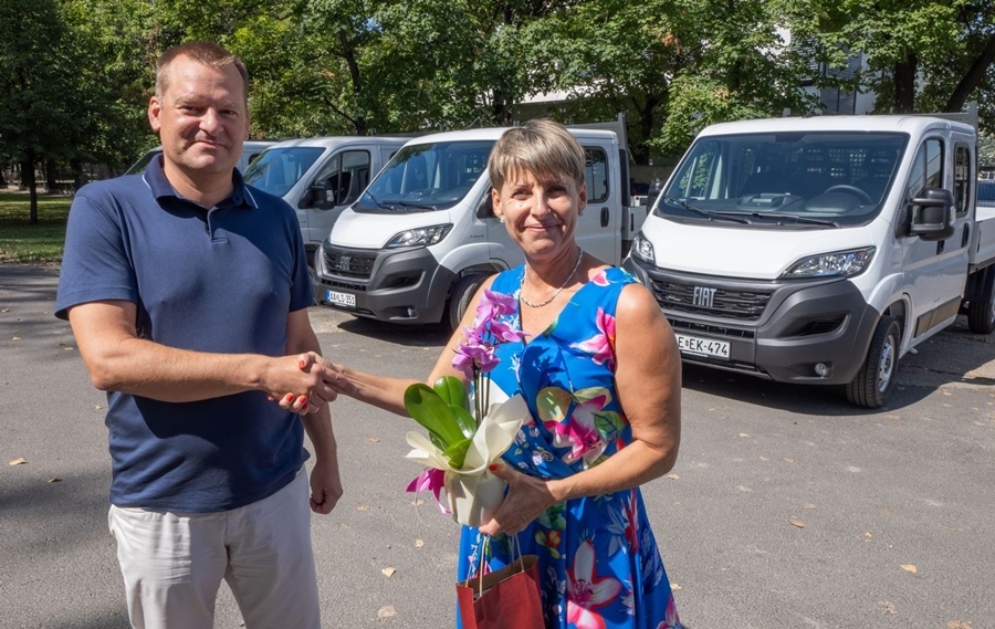 Megújult a Vízépszolg-94 Kft. Fiat flottája