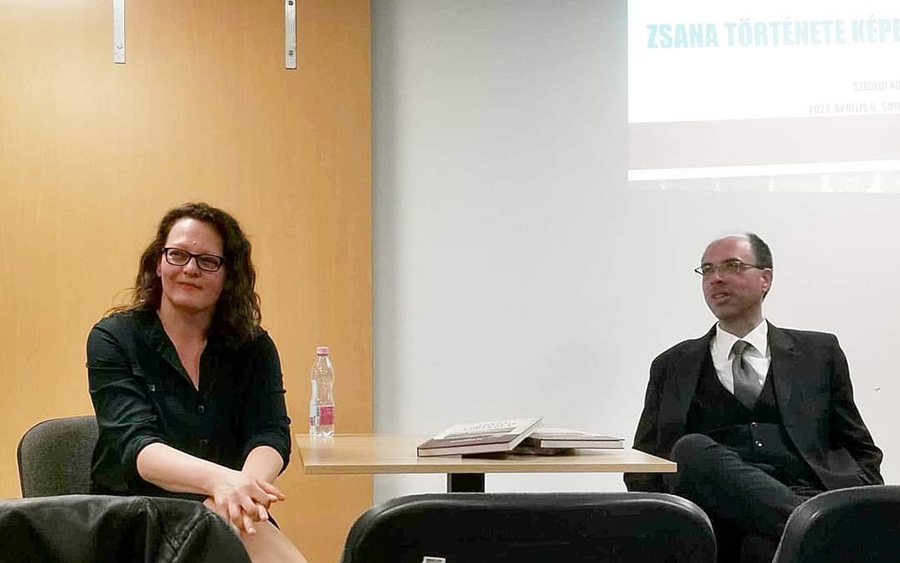 Szegedi könyvbemutatón egy zsanai kiadvány