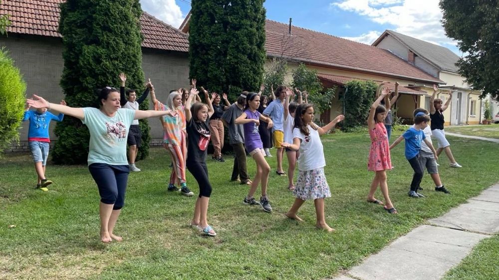 Tizedszer tartanak nyári tábort a zsinagógánál