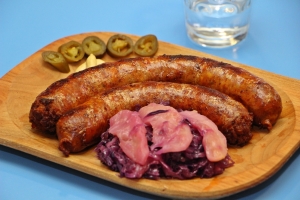 Magyaros házikolbász